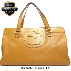 GG brown Gucci shoulder bag